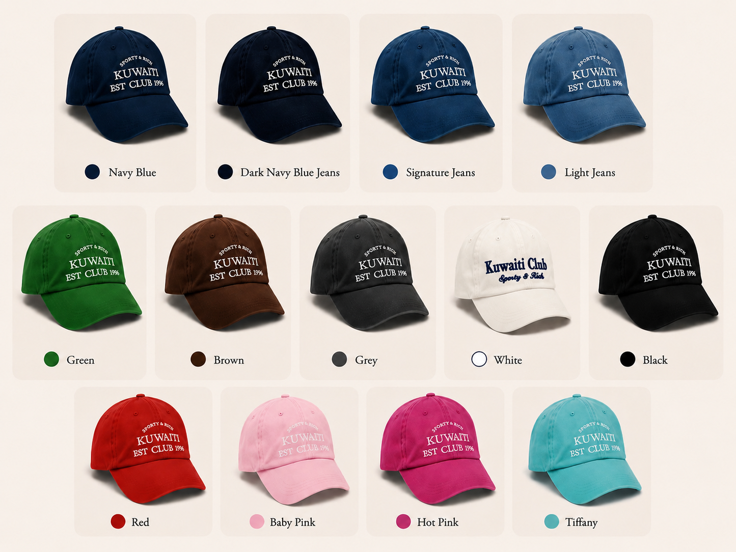 Kuwaiti Club Hats