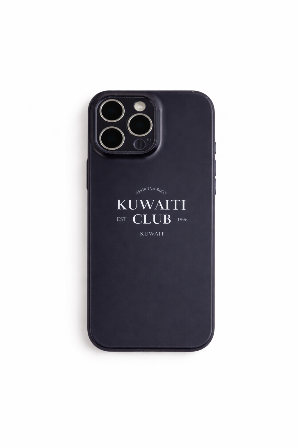 Kuwaiti Club Navy iPhone Case