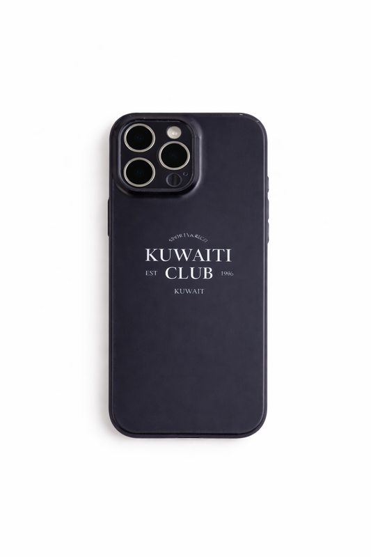 Kuwaiti Club Navy iPhone Case